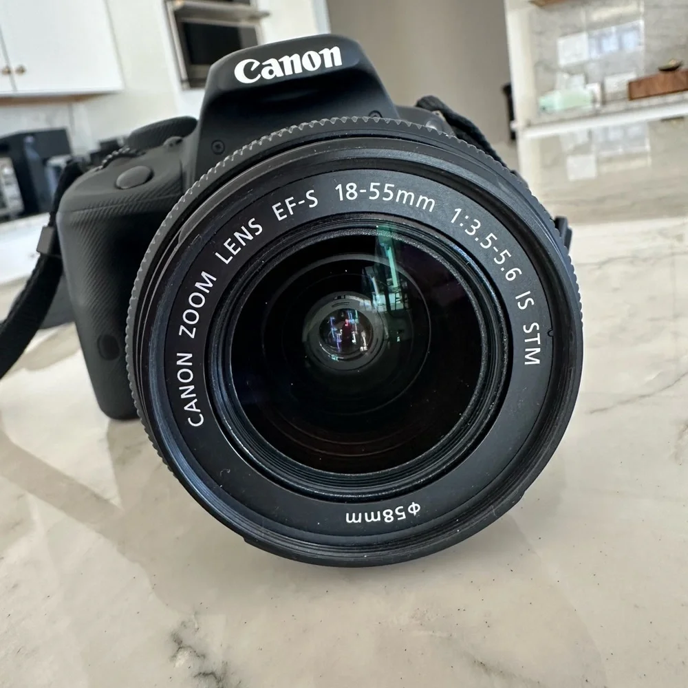 Canon Rebel SL1 with 18-55mm lens
